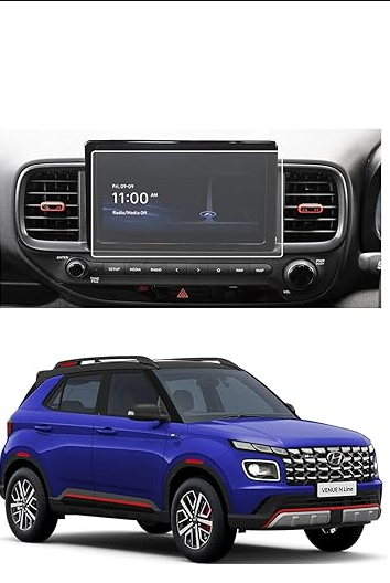 HYUNDAI VENUE 2022 FACELIFT N-LINE 2022/2023 WITH BEZEL SCREEN PROTECTOR PRISM GUARD