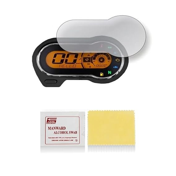 HERO SPLENDOR PLUS XTEC BS6 SCREEN PROTECTOR PRISM GUARD - Image 3
