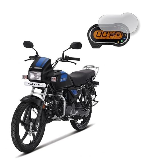 HERO SPLENDOR PLUS XTEC BS6 SCREEN PROTECTOR PRISM GUARD - Image 2