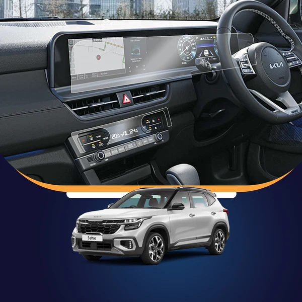 KiaSeltos202310inchinfotainmentclusterandAC