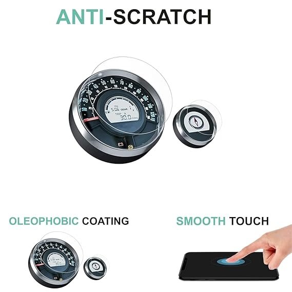 ROYAL SUPER METEOR 350 SCREEN PROTECTOR PRISM GUARD - Image 4
