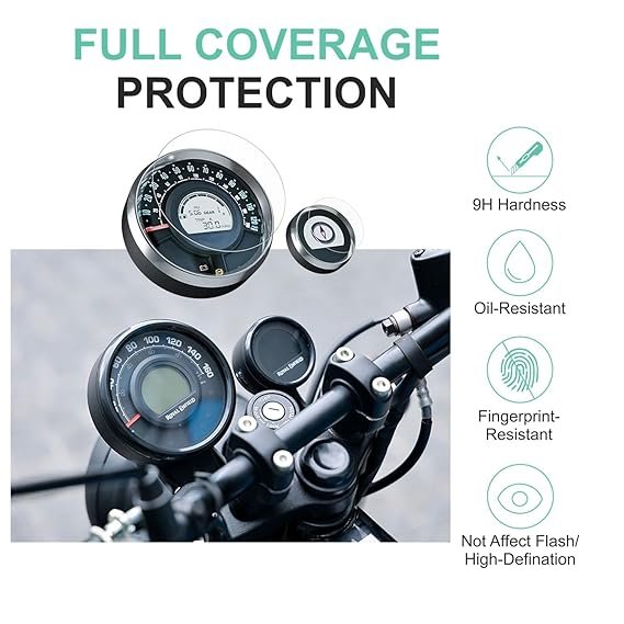 ROYAL SUPER METEOR 350 SCREEN PROTECTOR PRISM GUARD - Image 2