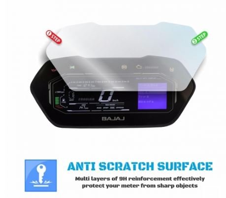BAJAJ PULSAR NS 400 SMART CONNECT (MODEL) SCREEN PROTECTOR (2024) PRISM GUARD - Image 2