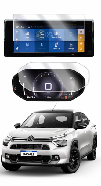 CITROEN BASALT | 10.23 INCH INSTRUMENT CLUSTER TOUCHSCREEN PROTECTOR