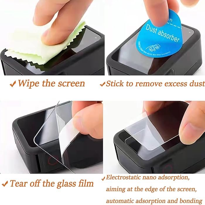 GO PRO HERO 12 SCREEN PROTECTOR PRISM GUARD - Image 2