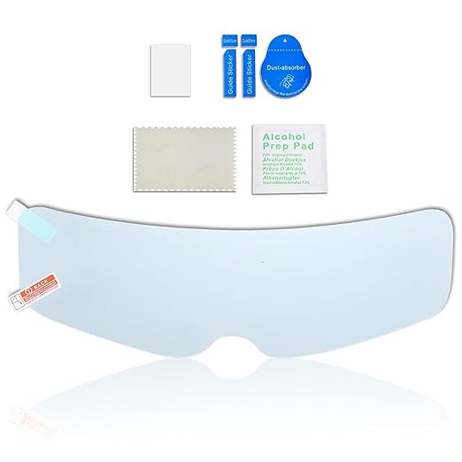 BIKE HELMET VISOR ANTI PROTECTIVE FOG FLIMPRISM GUARD 1