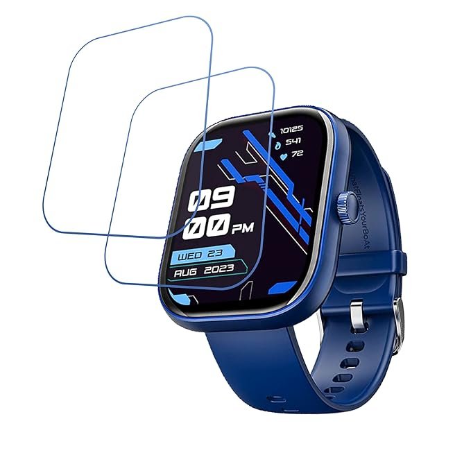 BOAT WAVE SIGMA 3 SMART WATCH 2.01"WATCH SCREEN PROTECTOR PRISM GUARD(PACK OF 2)