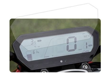 EV REVOLT RV 400 BIKE SCREEN PROTECTOR PRISM GUARD - Image 2
