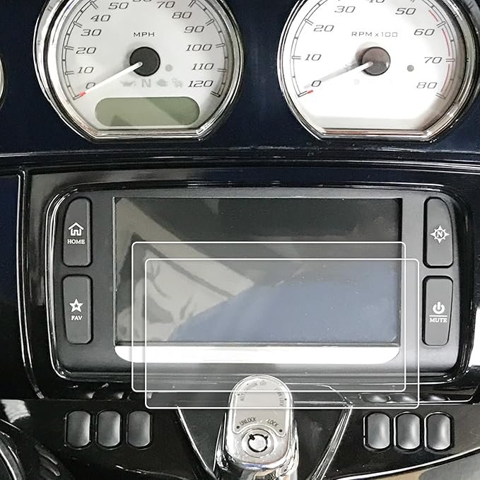 HARLEY DAVIDSON ULTRA LIMITED BOOM BOX MOTORCYCLE SCREEN PROTECTOR PRISM GUARD