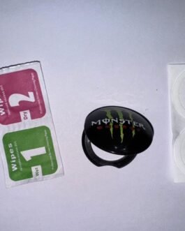 MONSTER PUSH START STOP SWITCH ENGINE COVER PRISM GUARD