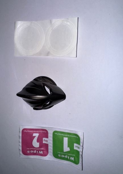 METAL PUSH START STOP SWITCH ENGINE COVER PRISM GUARD - Image 3