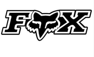 FOX SCTICKER FOR BIKE CAR CYCLE EXTERIOR SIDES BUMPER PRISM GUARD - Image 2